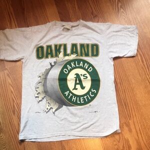 Oakland Athletics Gray T-Shirt